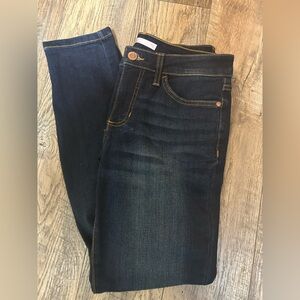 LC Lauren Conrad Deep Indigo Slim Jeans